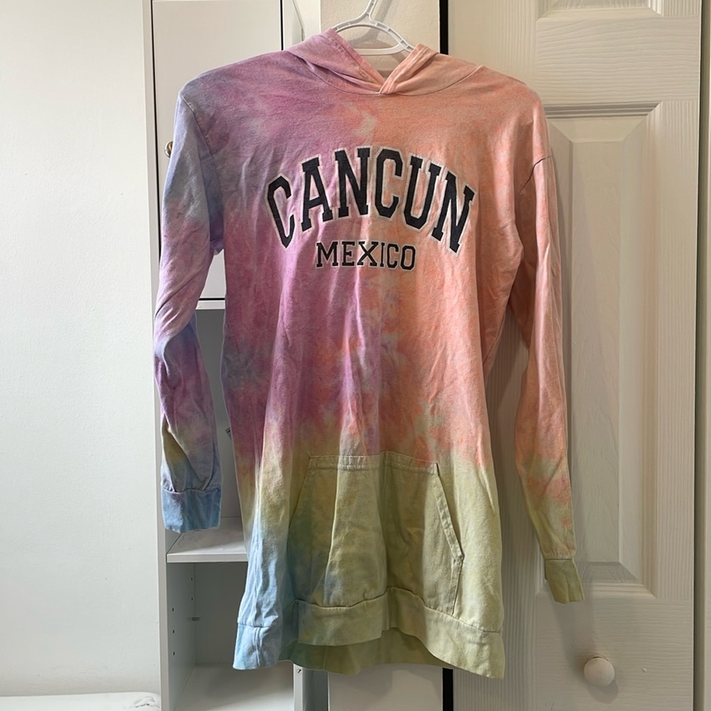 Tie Dye Mexico Cancun Sweater